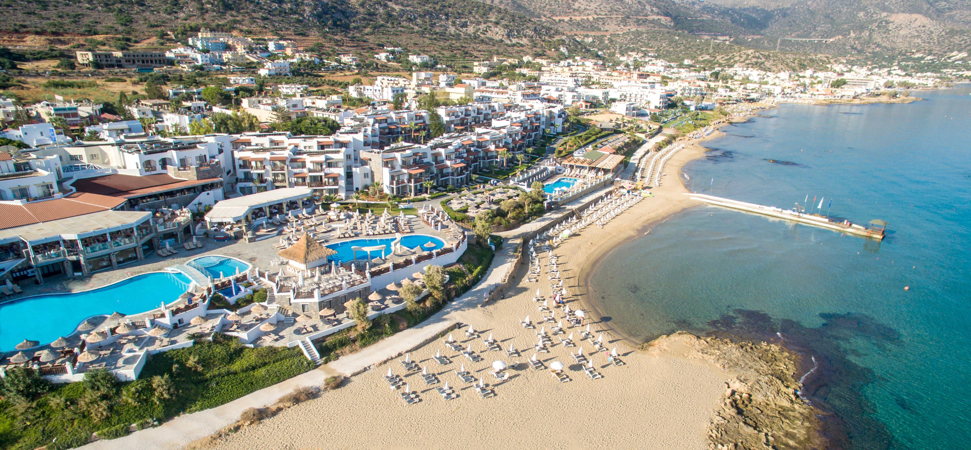 Alexander Beach Hotel & Village Resort Малиа Екстериор снимка